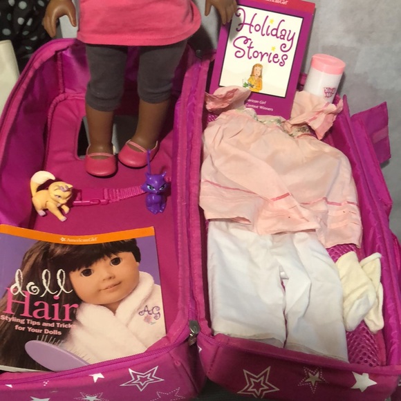 Pleasant Co-American Girl Doll JUST LIKE YOU w/STAR HOODIE Meet Outfit - Picture 3 of 7